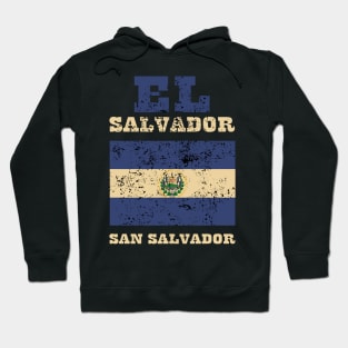 Flag of El Salvador Hoodie